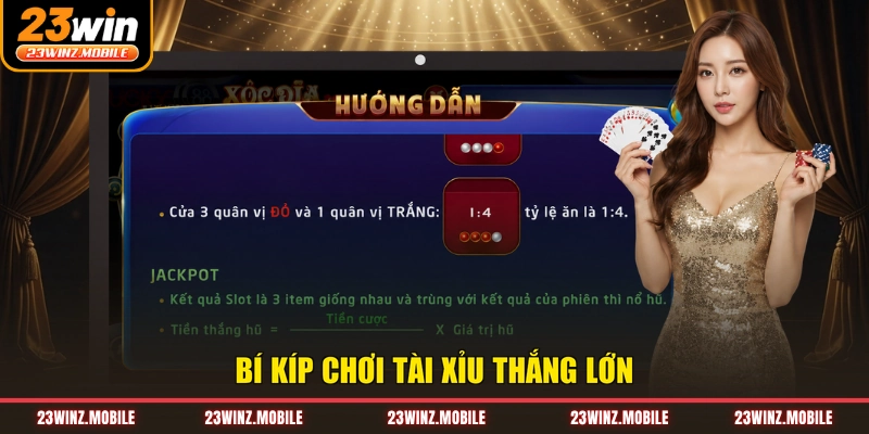 Bí kíp chơi Tài Xỉu thắng lớn