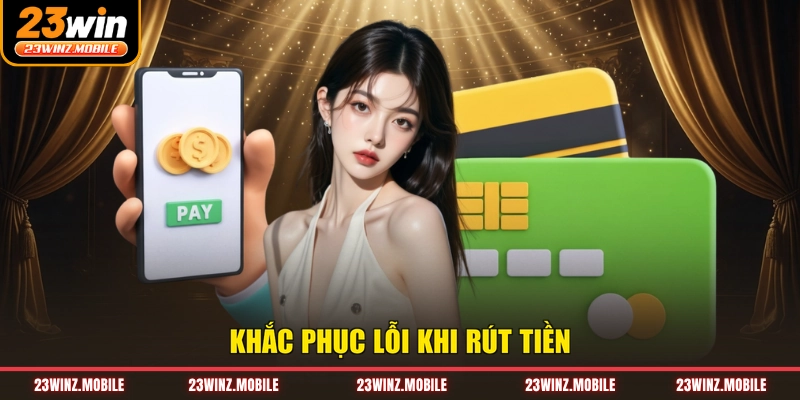 Khắc phục lỗi khi rút tiền