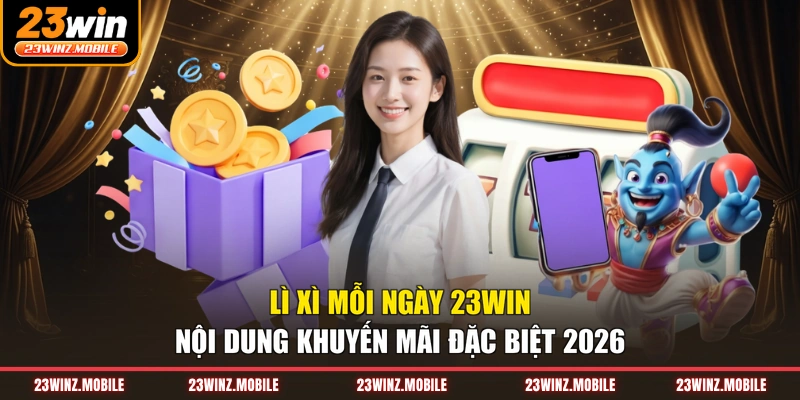 Lì Xì Mỗi Ngày 23WIN - Nội Dung Khuyến Mãi Đặc Biệt 2026
